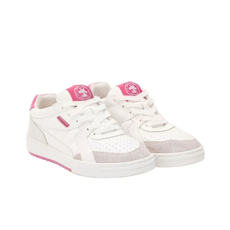 PALM ANGELS Palm University White Pink Women's-2
