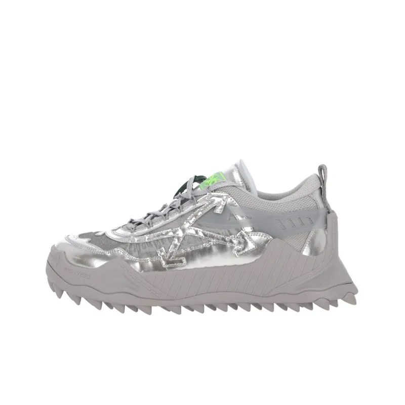 OFF WHITE Casual Shoes Men's Silver Gray-0