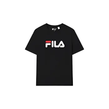FILA T Shirts Unisex Black