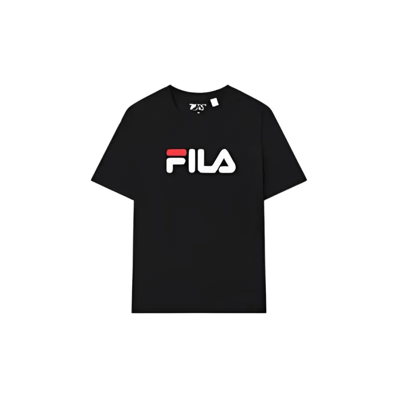 FILA T Shirts Unisex Black-0