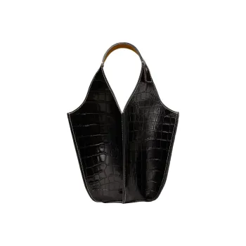 TORY BURCH Leather Handbag Women's Black