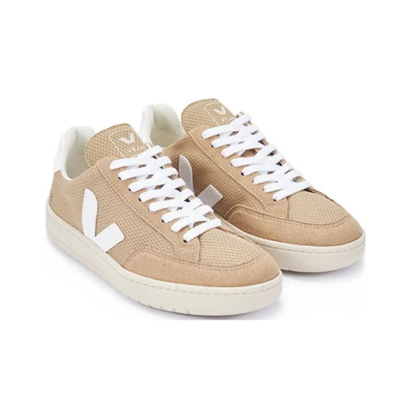 VEJA V 12 Vegan Alveomesh 'Dune White'-1