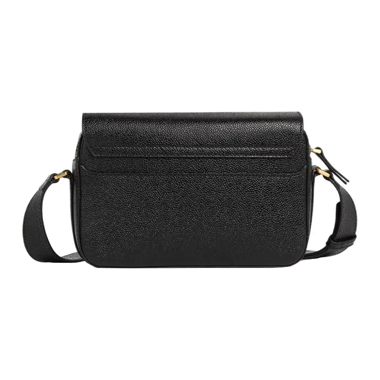 THOM BROWNE· Pebbled Calfskin Camera Bags Crossbody Bag Shoulder Bag Women's Black-2