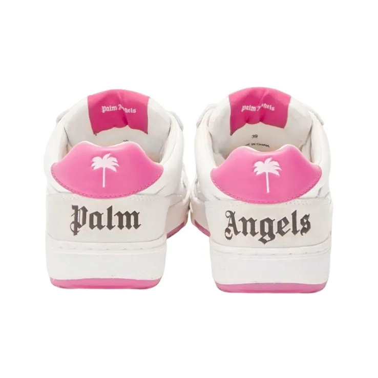PALM ANGELS Palm University White Pink Women's-3