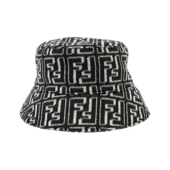 FENDI Bucket Hats Unisex Black