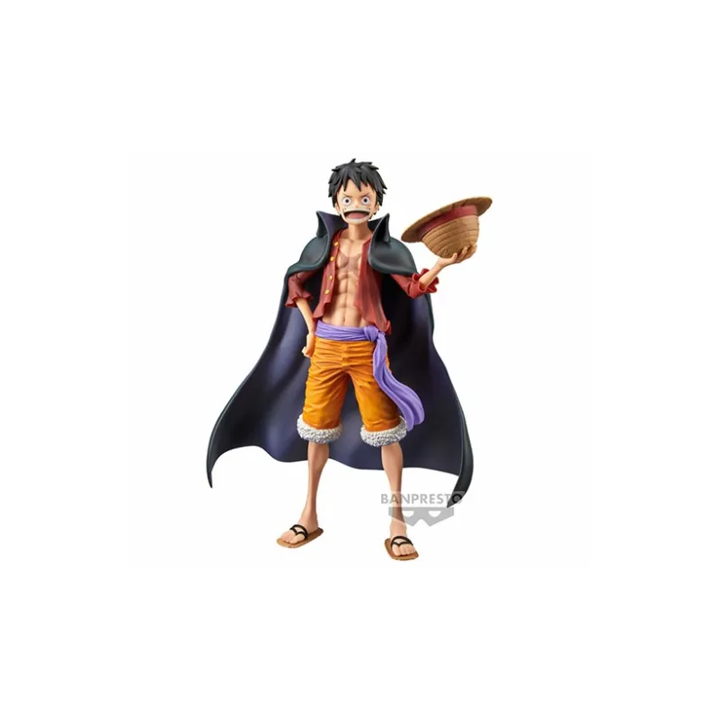 BANPRESTO Monkey D. Luffy Grandista Nero Glass Factory Bonus Gifts 27cm-1