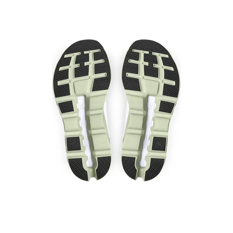 On Running Cloudstratus White Black Sage Women's-5