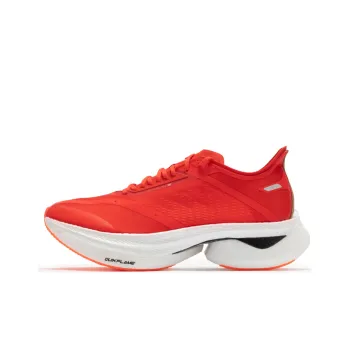 361° Speeding National Fortune Rainbow Lightweight Rebound Low Top Running Shoes Men's Dark Red