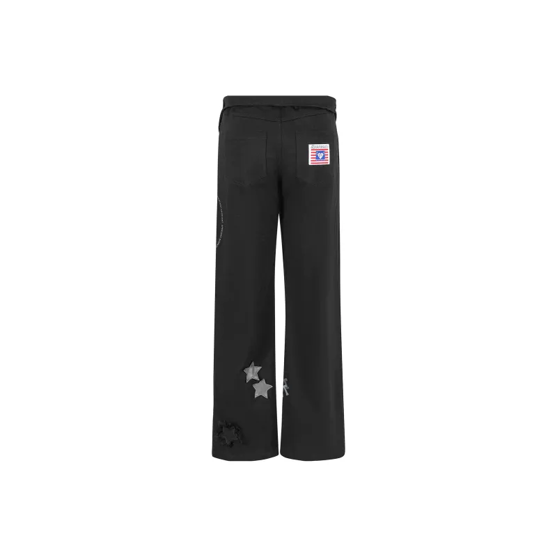 Dpercent Moderate Casual Pants Unisex-4