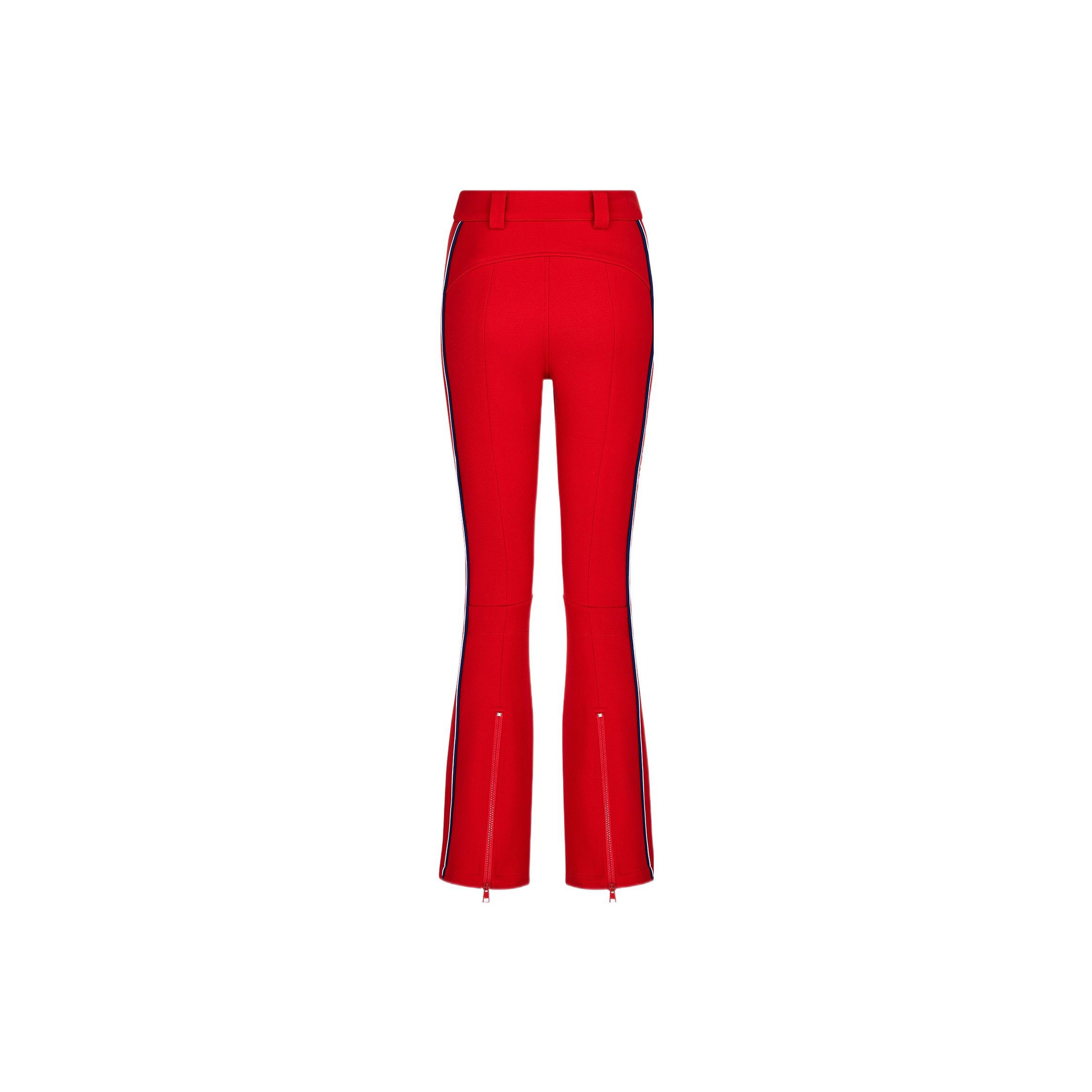 DIOR Ski Pants Women's Red - POIZON