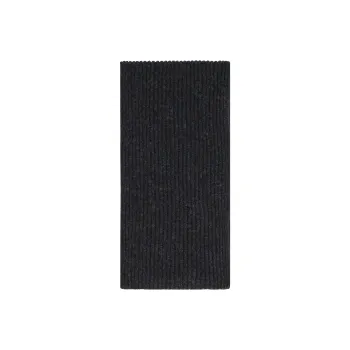 GANNI Knit Scarves Unisex Black