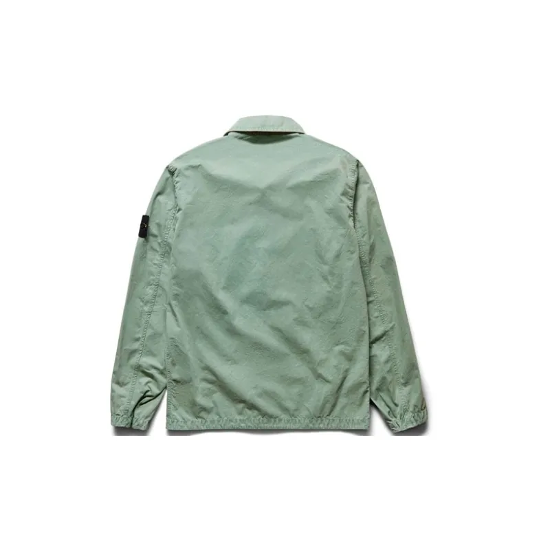 STONE ISLAND Jacket Men's Light Green-1
