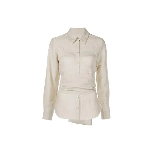 UMA WANG Shirts Women's Apricot Cream