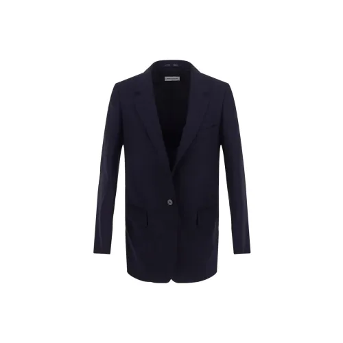 DRIES VAN NOTEN Business Suits Women's Dark Blue