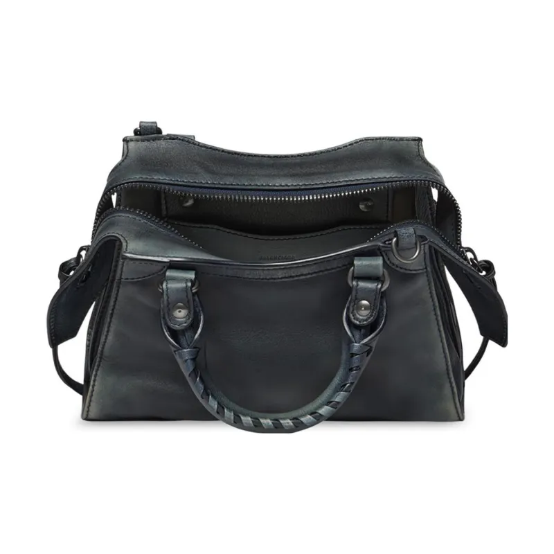 Balenciaga Neo Classic Calfskin Shoulder Bag Crossbody Bag Handbag Mini Women's Dark Blue-5