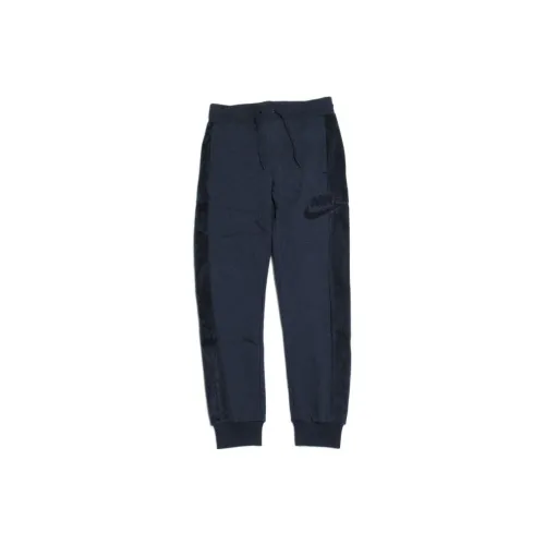 Nike Knitted Sweatpants Men Marine Blue