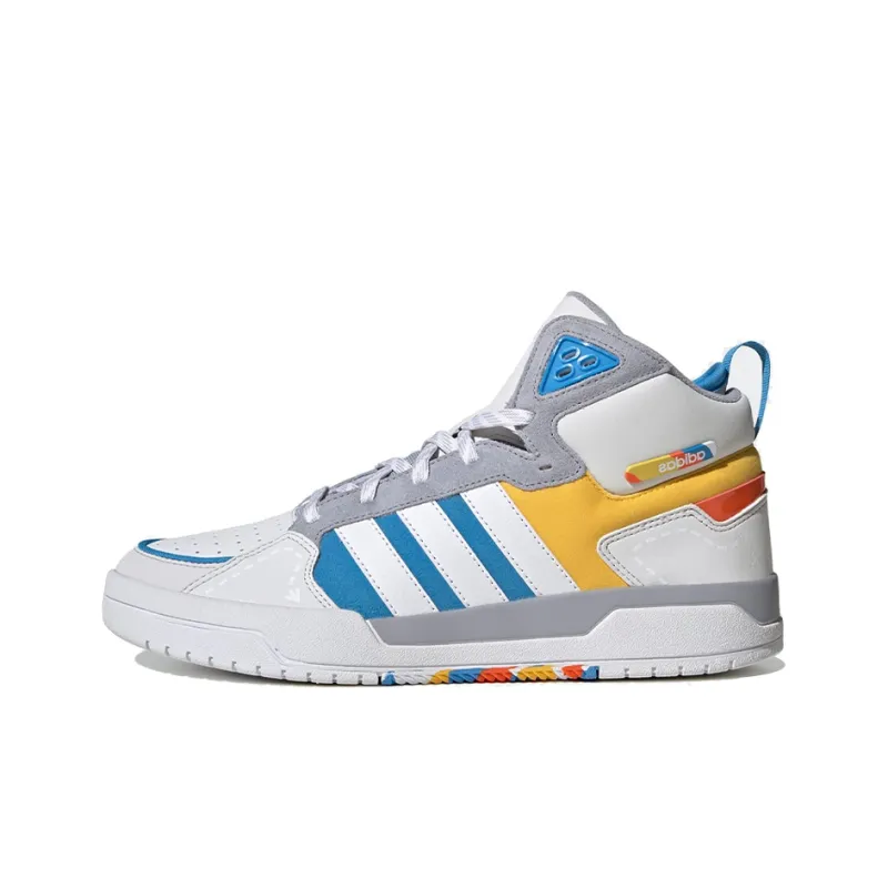 Adidas Neo 100DB Mid Basketball Shoes 'Multi Color' Women's-0