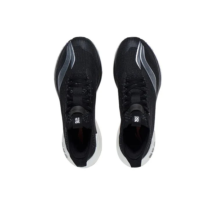 LINING Jueying Essential Running Shoes Men Low Top Black/Silver/Pink/Purple-2