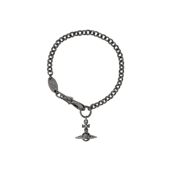 Vivienne Westwood Brass Bracelets Women's Gunmetal Gray