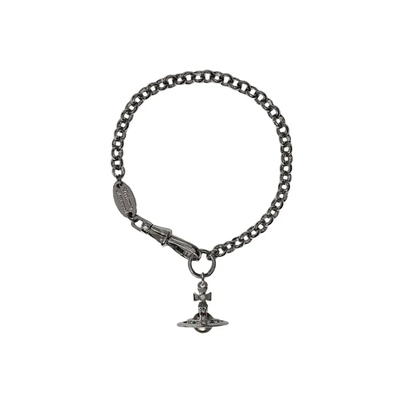 Vivienne Westwood Brass Bracelets Women's Gunmetal Gray-0