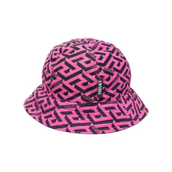 VERSACE Cotton Polyester Bucket Hats Unisex