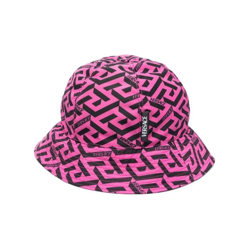 VERSACE Cotton Polyester Bucket Hats Unisex-0