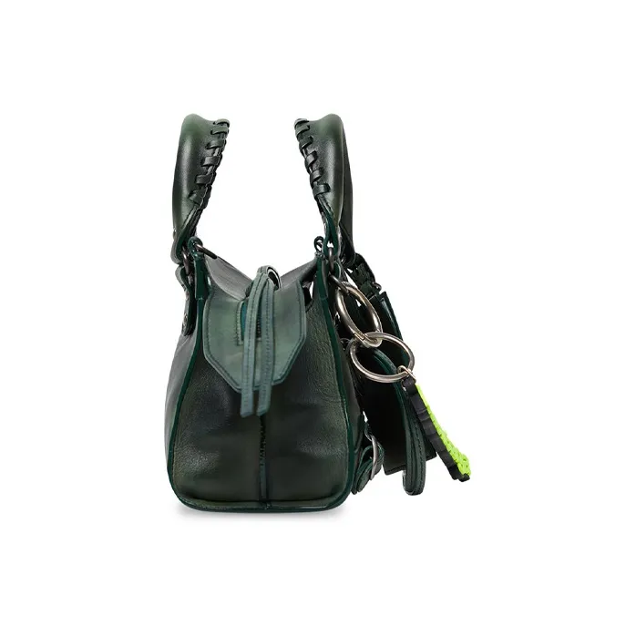 Balenciaga Neo Classic Calfskin Shoulder Bag Crossbody Bag Handbag Mini Women's Dark Green-2