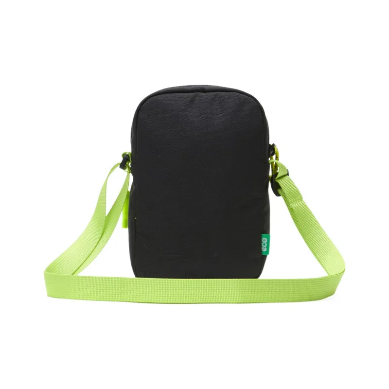 THE NORTH FACE Recycled Polyester Shoulder Bag, Crossbody Bag Mini Unisex Black Green-2