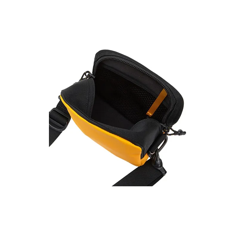 THE NORTH FACE Recycled Polyester Small Square Bag, Cell Phone Pouch, Shoulder Bag, Crossbody Bag Regular Unisex Yellow-3