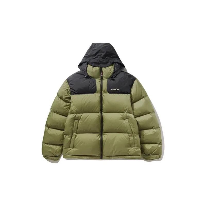 Vision Street Wear Down Jacket Unisex Olive-2