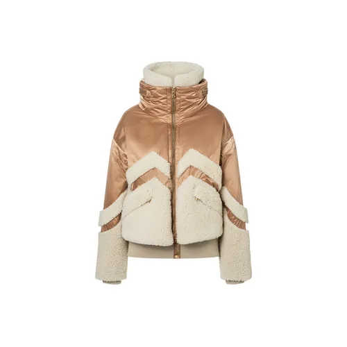 BOGNER 90Th Anniversary Series Down Jackets Women's Coffee Cream W799