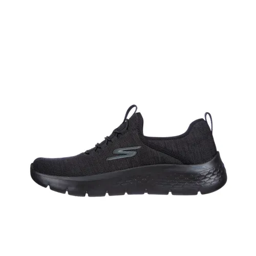 Skechers GO WALK Flex-Lucy Breathable And Wear-resistant Low-Top Sports Casual Shoes Women's Black