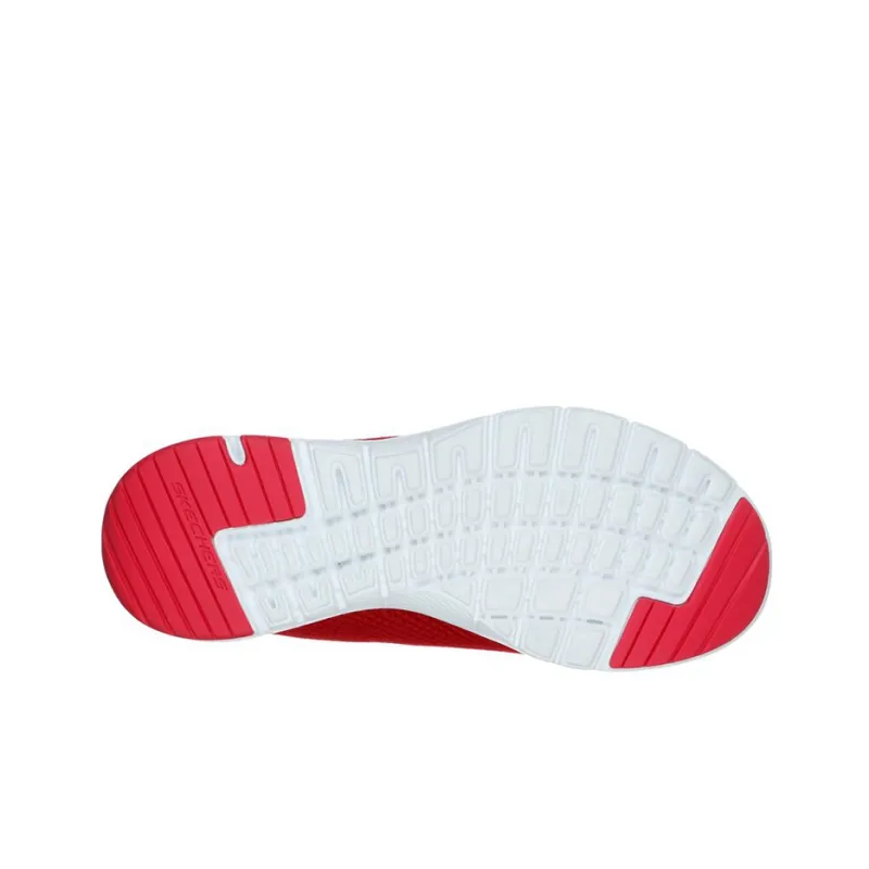 Skechers Flex Appeal 3.0 Low-Top Casual Shoes Women's Red-3