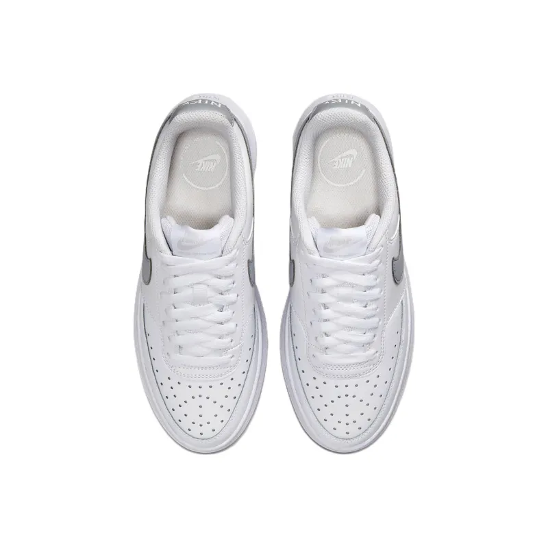 Nike Court Vision Alta Low White Grey Women's-2