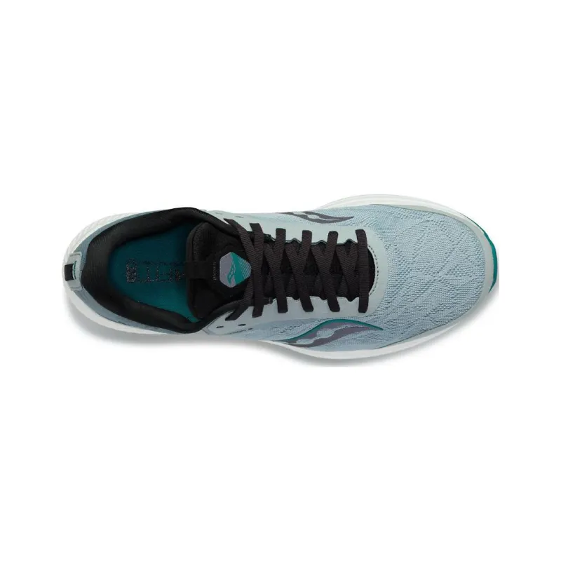 Saucony Shock Absorbers With Slip Resistant And Abrasion Resistant Properties Low Top Running Shoes Men's Gray Green-3