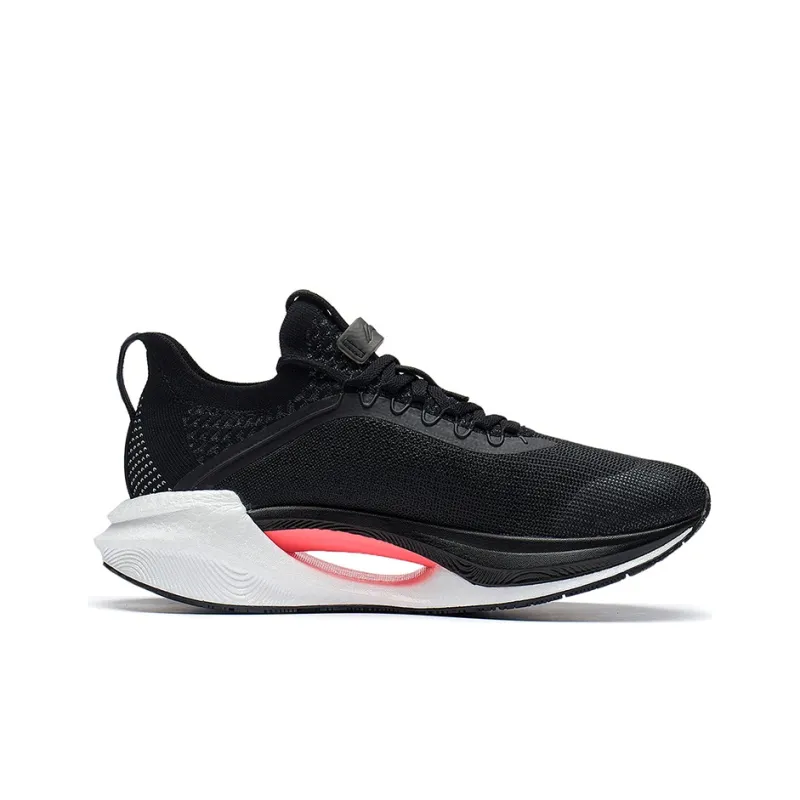 LINING Jueying Essential Running Shoes Men Low Top Black/Silver/Pink/Purple-1