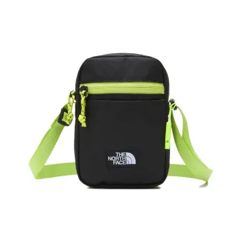 THE NORTH FACE Recycled Polyester Shoulder Bag, Crossbody Bag Mini Unisex Black Green