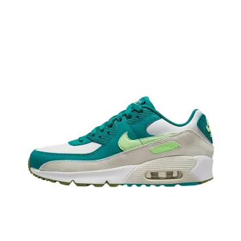 Nike Air Max 90 Leather GS Bright Spruce Barely Volt