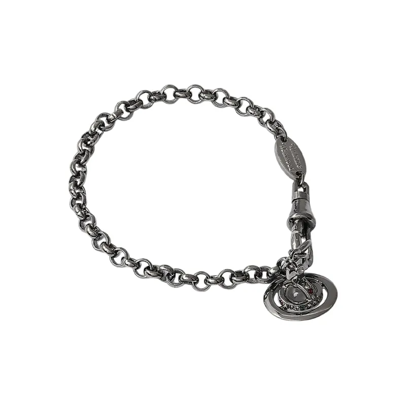 Vivienne Westwood Brass Bracelets Women's Gunmetal Gray-1