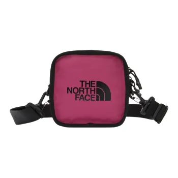 THE NORTH FACE Polyester Small Square Bag, Cell Phone Pouch, Shoulder Bag, Crossbody Bag Regular Unisex Pink