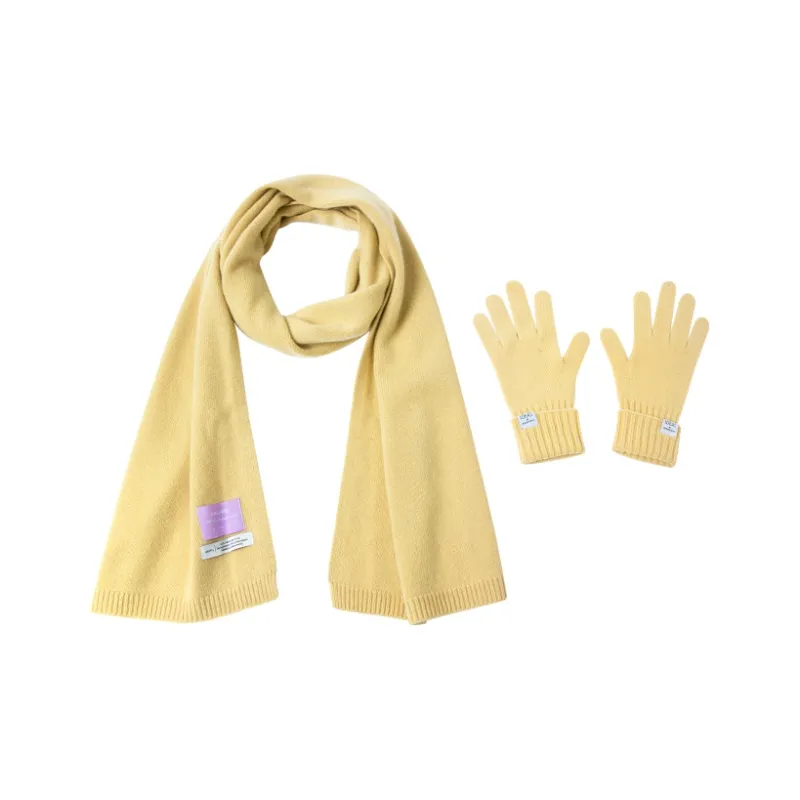 Fancet Studios Scarf Glove Two Piece Set Women's-0