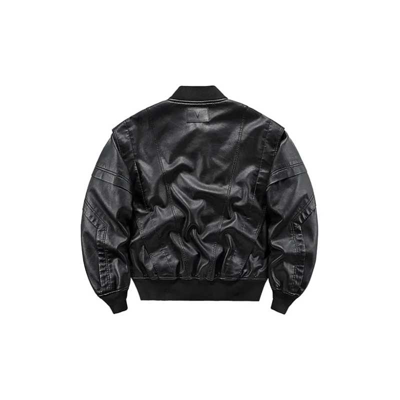 VIP Loose Fit Jacket Unisex Black-1