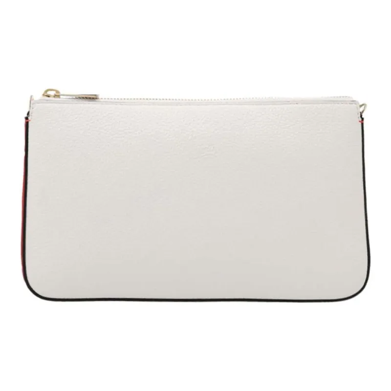 CL LUBOTING Calfskin Portable Crossbody Bag Shoulder Bag Women's White-1