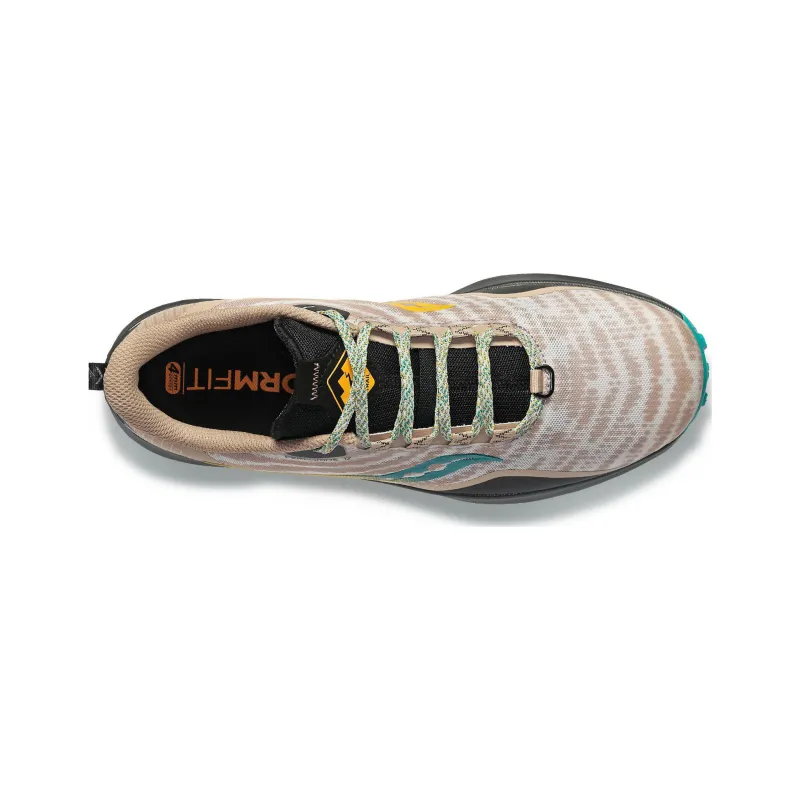 Saucony Peregrine 12 Running Shoes Women's Low-Top Umber/Green-2