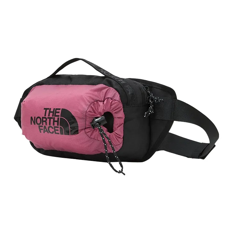 THE NORTH FACE Recyclable Nylon One Shoulder Crossbody Bag Sling Bag Fanny Pack Large Size Unisex Pink-1