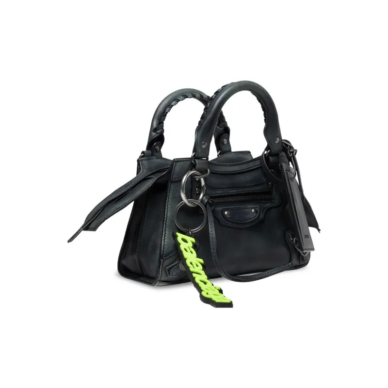 Balenciaga Neo Classic Calfskin Shoulder Bag Crossbody Bag Handbag Mini Women's Dark Blue-2