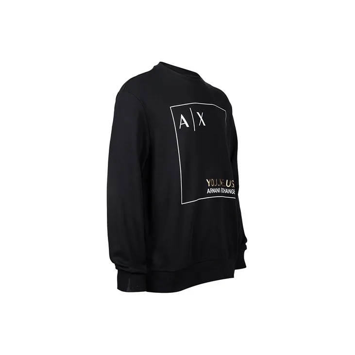 ARMANI EXCHANGE Sweatshirts Men Black-3