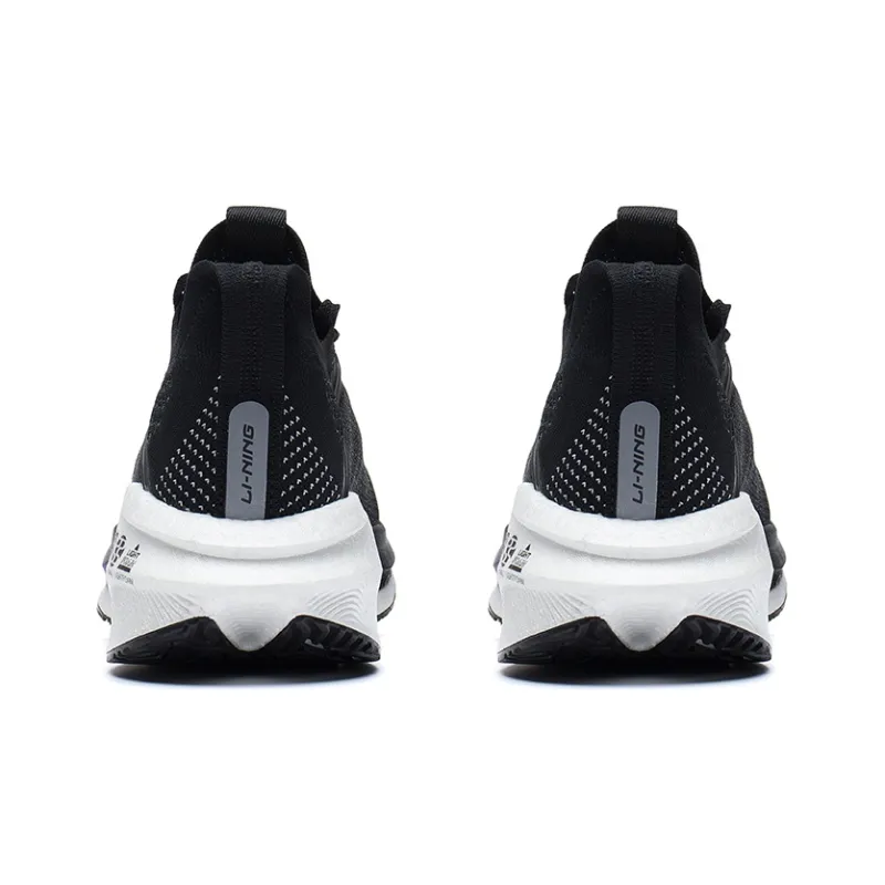 LINING Jueying Essential Running Shoes Men Low Top Black/Silver/Pink/Purple-3