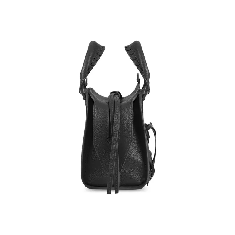 Balenciaga Neo Classic Grained Calfskin Shoulder Bag Crossbody Bag Handbag Mini Women's Black-2