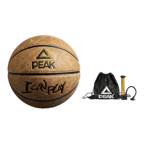 PEAK Suede Basketball Brown Size 7 Training Unisex